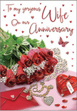 This anniversary card design feels like a private celebration set on a gleaming surface in a South Hackney apartment, where every element has been placed with love. A cascade of red roses sweeps across the foreground, each bloom dense with layered petals and a velvety texture that seems almost tangible. The deep crimson tones of the flowers are enriched by subtle highlights along the petal edges, as though touched by the first light filtering in from a window facing London Fields. Interwoven among the roses is delicate greenery, adding hints of fresh, cool green that soften the drama of the red and suggest the scent of a freshly delivered bouquet. Below the blooms, a neatly folded envelope rests, poised to reveal a handwritten anniversary message. Nestled close by is a heart-shaped locket, lying slightly open as if it has just been admired, while a slender strand of pearls winds gracefully across the card's surface, catching points of light with each curve. Tiny jewel-like accents and scattered hearts glimmer around the main objects, reinforcing the theme of romance and celebration. The card's scripted text floats gently in the background, its flowing letters complementing the organic curves of petals and jewellery. A single butterfly motif appears near the roses, adding a touch of enchantment and symbolising transformation and growth within a long-term relationship. The overall palette is drenched in rich reds, soft pink undertones, and warm neutrals, creating a mood of warmth, devotion, and quiet joy, as if capturing one tender moment in the ongoing love story of a South Hackney couple.